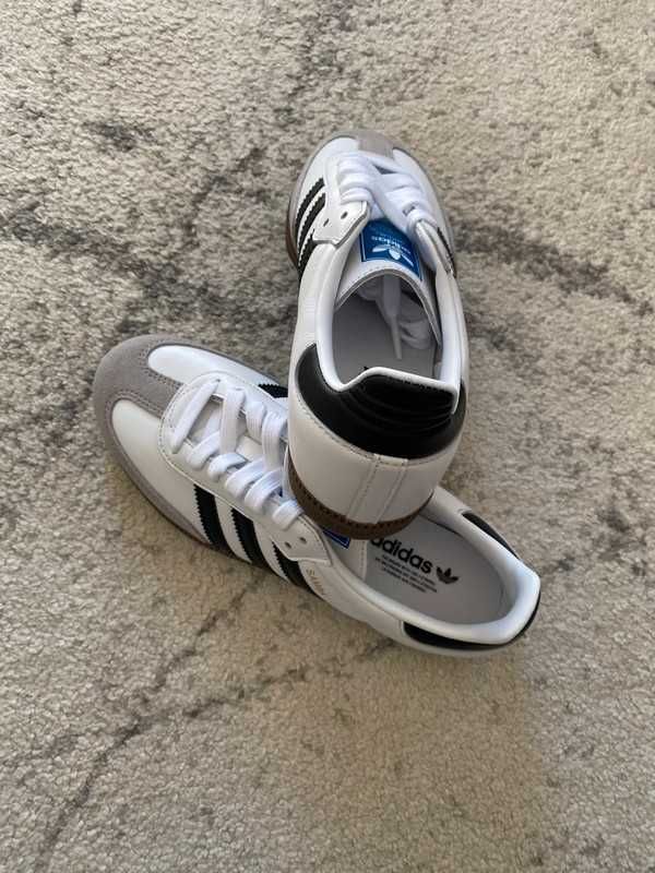 Aǐddas-Samba 0G/Cloud White Core Black/dobre buty EU.42