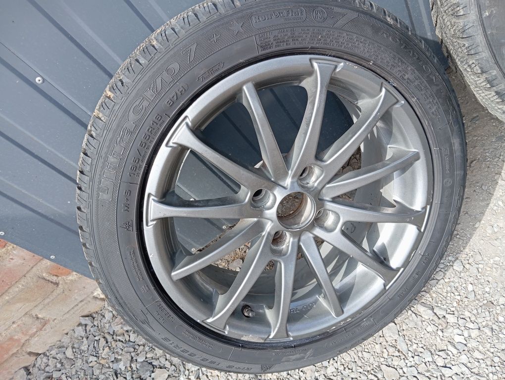 Felgi aluminiowe 7.0J16 ET55 4X100 Otw centr 60,1 RC18-706 4L Citroen