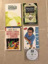 Livros diversos .