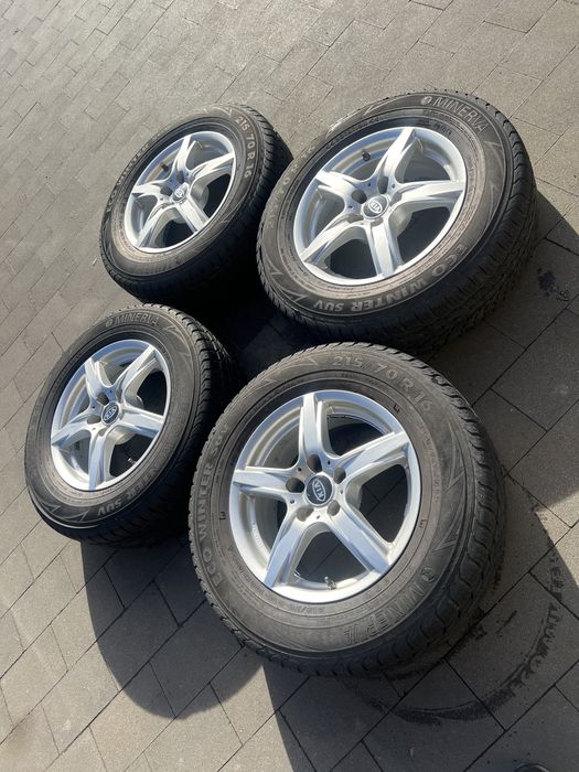 Alufelgi z oponami zimowymi 5x114.3 kia hyundai