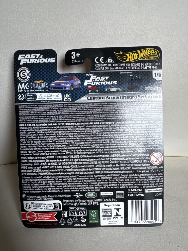 Hot Wheels Premium Acura Integra custom