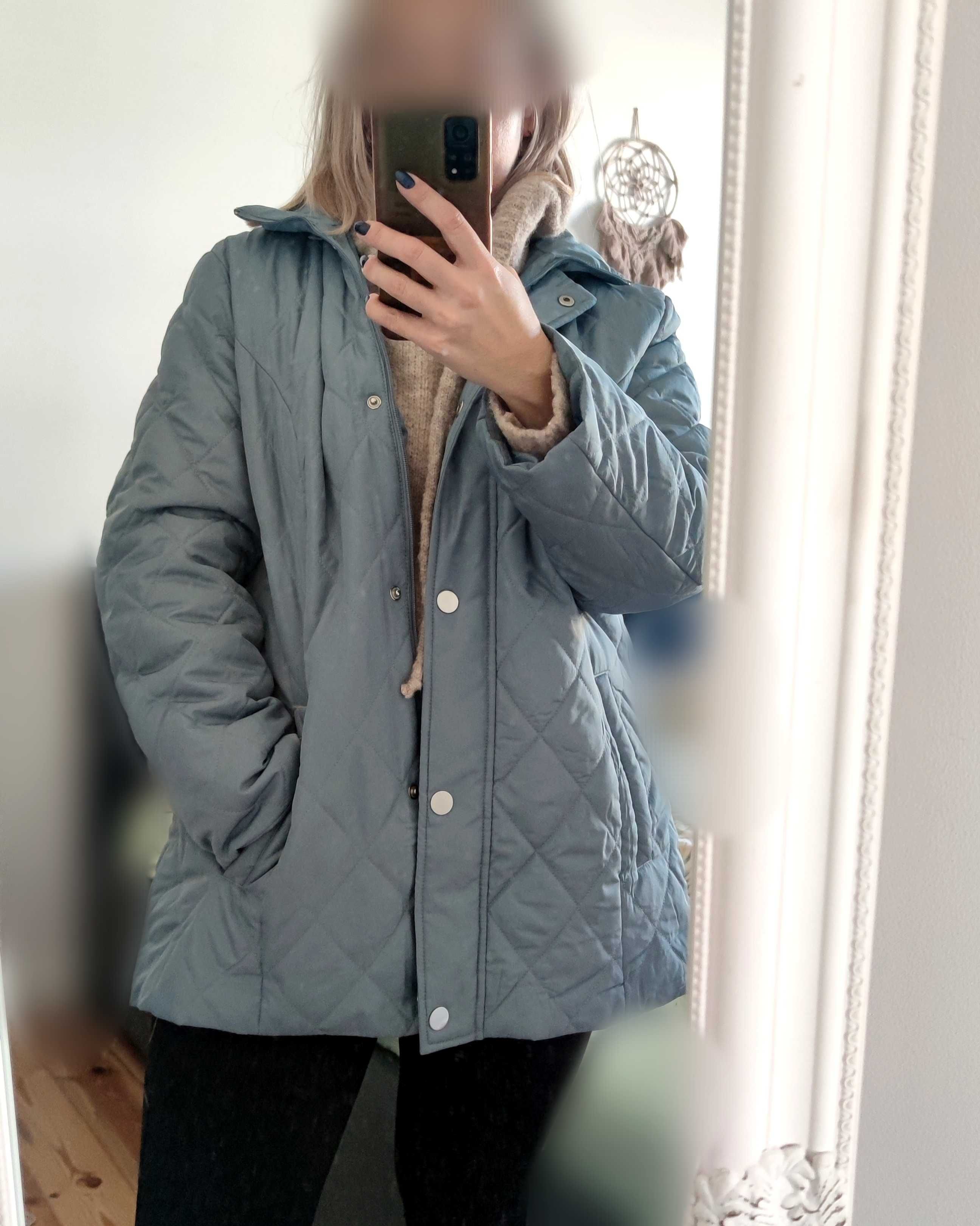 Pikowana kurtka damska oversize H&M NOWA