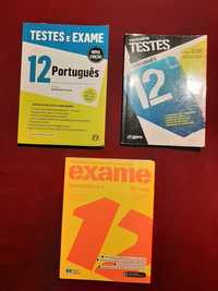 Livros preparação exames e de exercícios 6°, 7°, 9°, 10°, 11° e 12° an