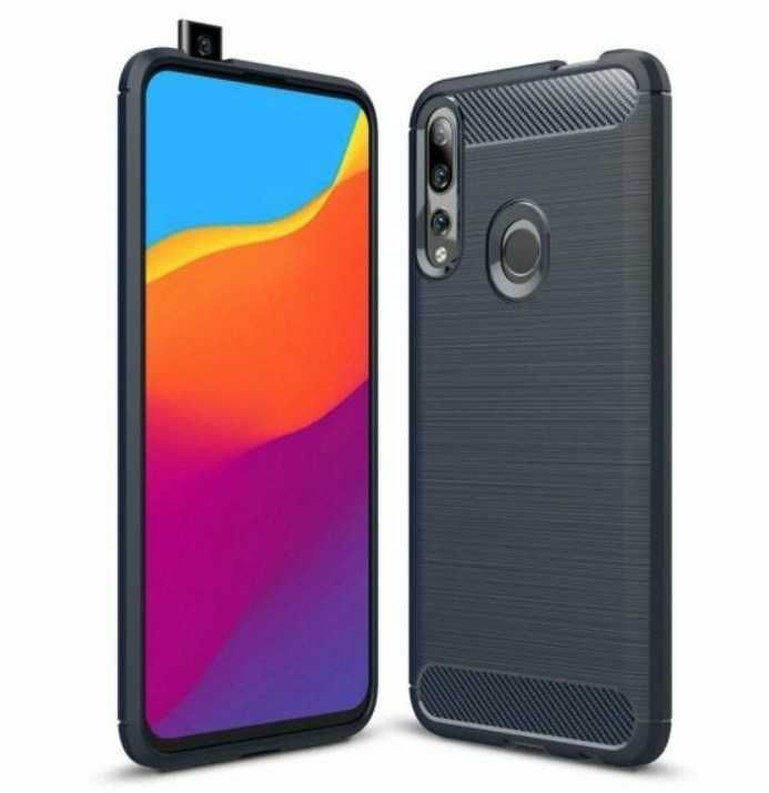 Противоударный чехол Huawei P Smart Z PSmart Pro Honor 9X карбон