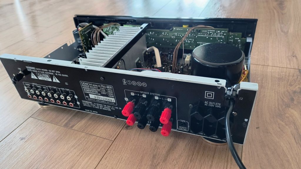 Denon PMA-480R po renowacji w RetroReparacja