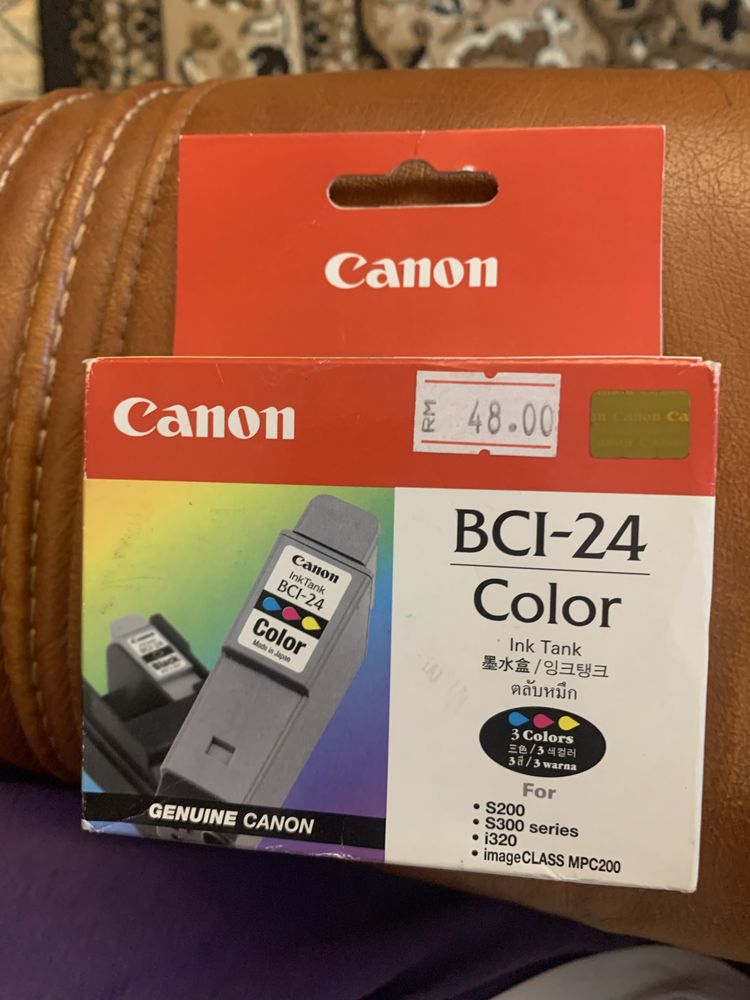Оригінальний картридж canon bci-24 S200, S300, i320, imageClass MPC200