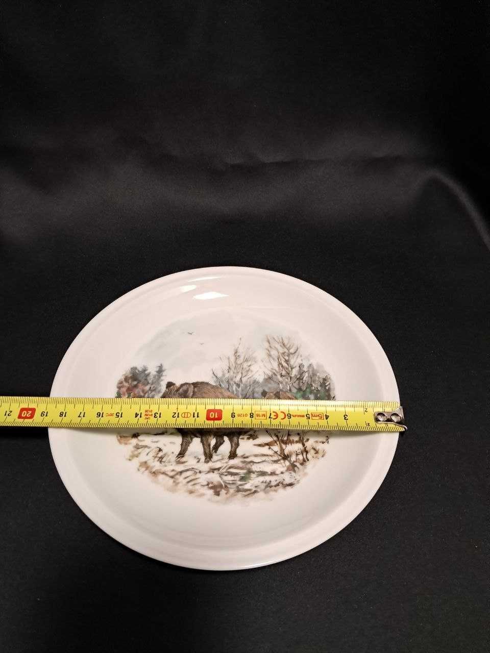Kolekcjonerski porcelanowy talerz niemieckiej marki Winterling Bavaria