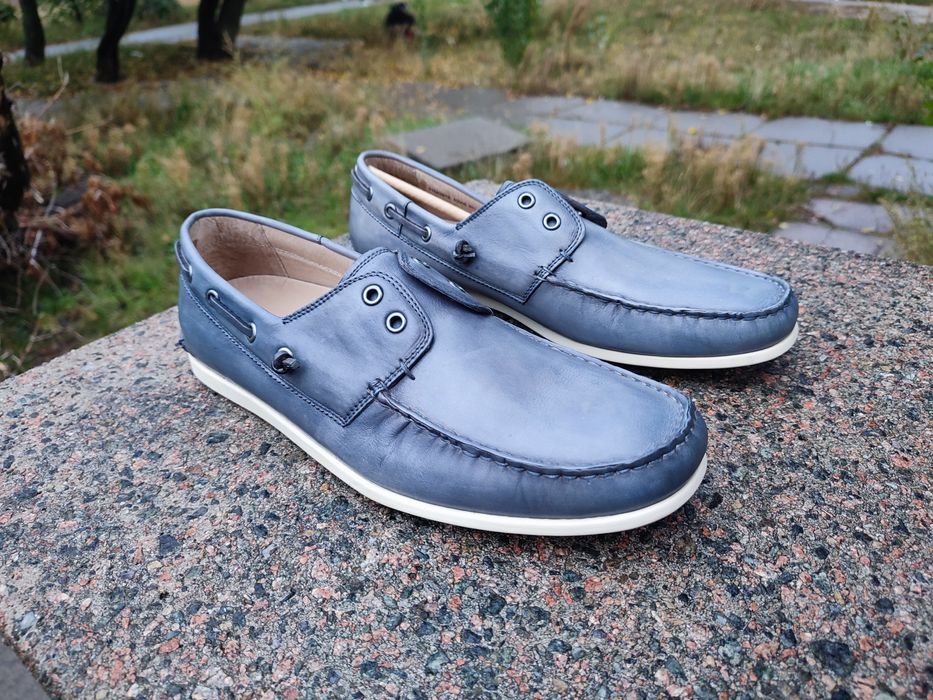 John Varvatos мокасины топсайдеры р.46. Б/у 1 раз.