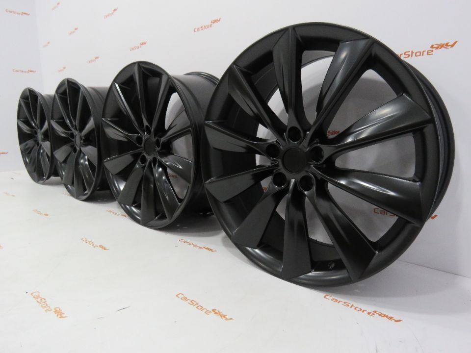 Jantes Look Tesla Model S 21 x 8.5 et 40 + 9 et 40 5x120