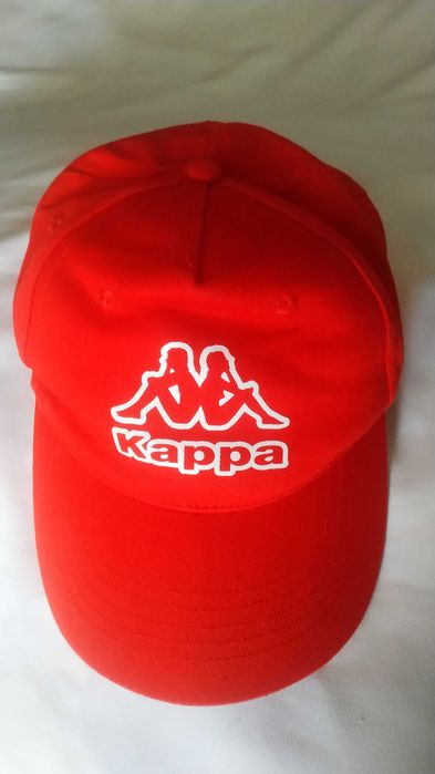 Бейсболка Kappa червона