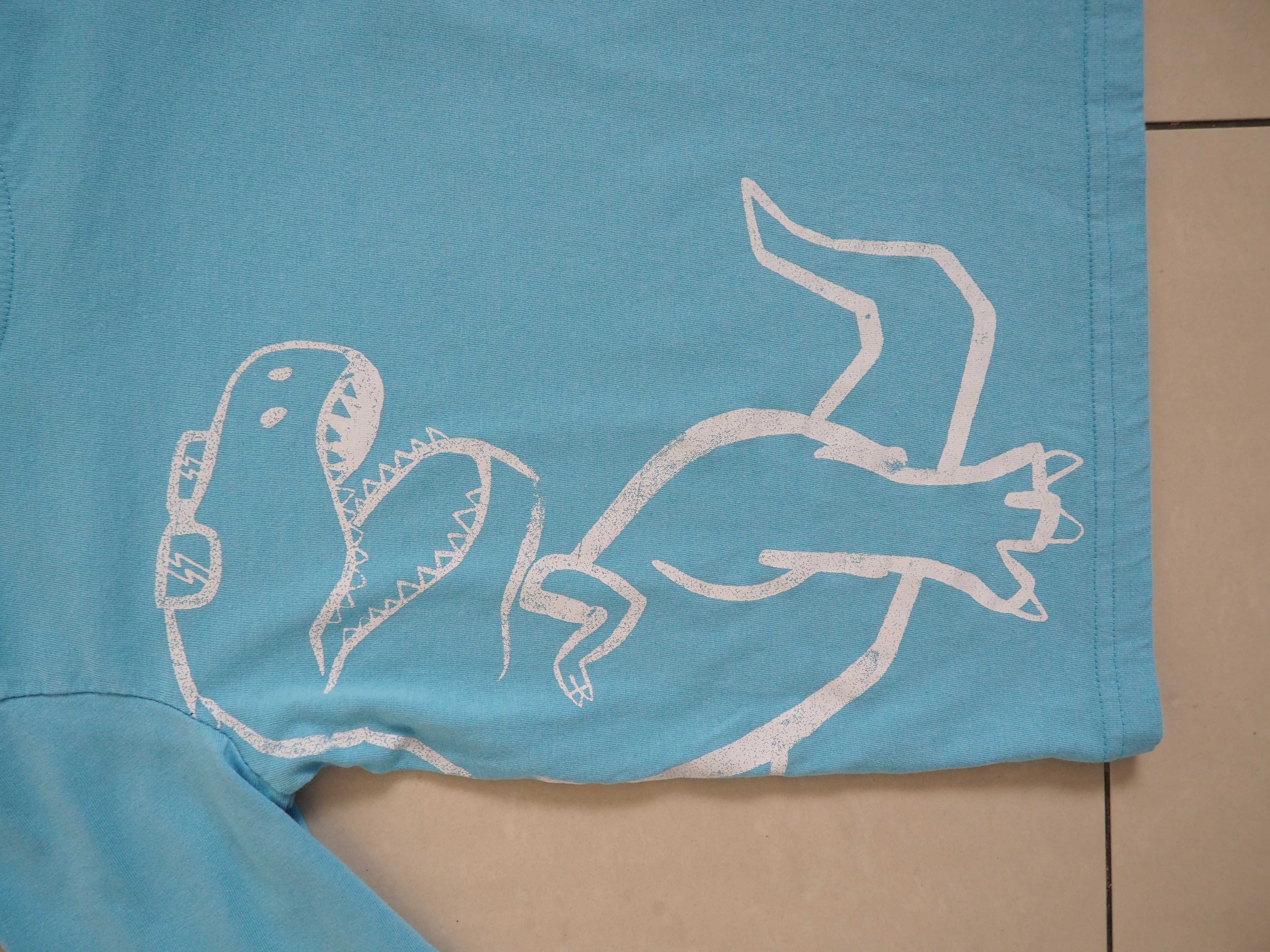 5.10.15 bluzka chłopięca T-Shirt błękitny R.116 NOWA
