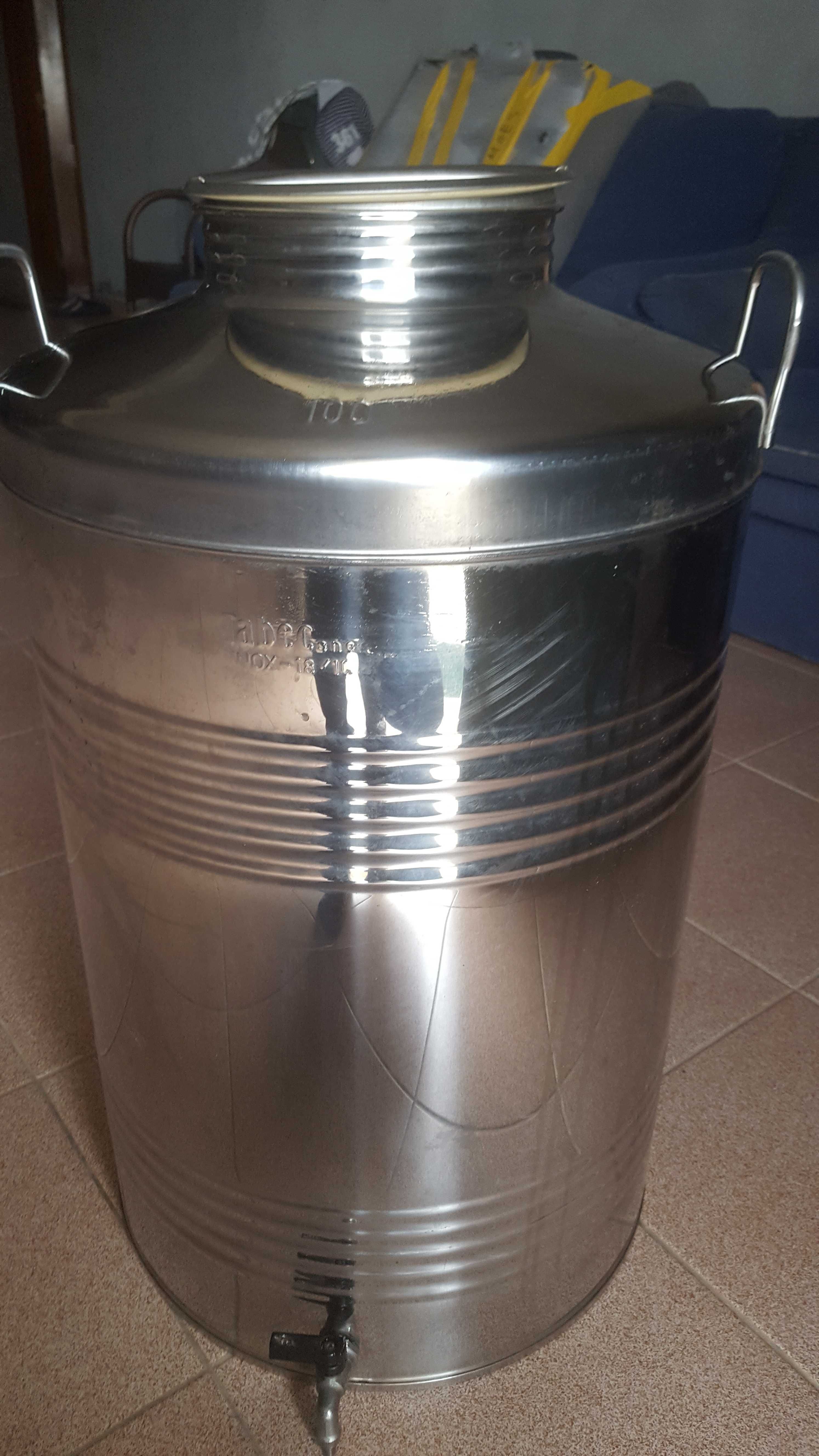 Cuba em Inox 100L para Azeite