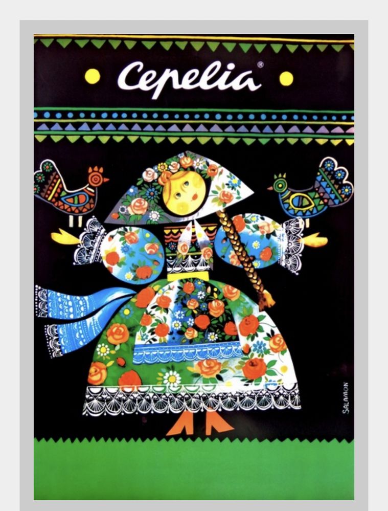 Plakat Cepelia, kultowy