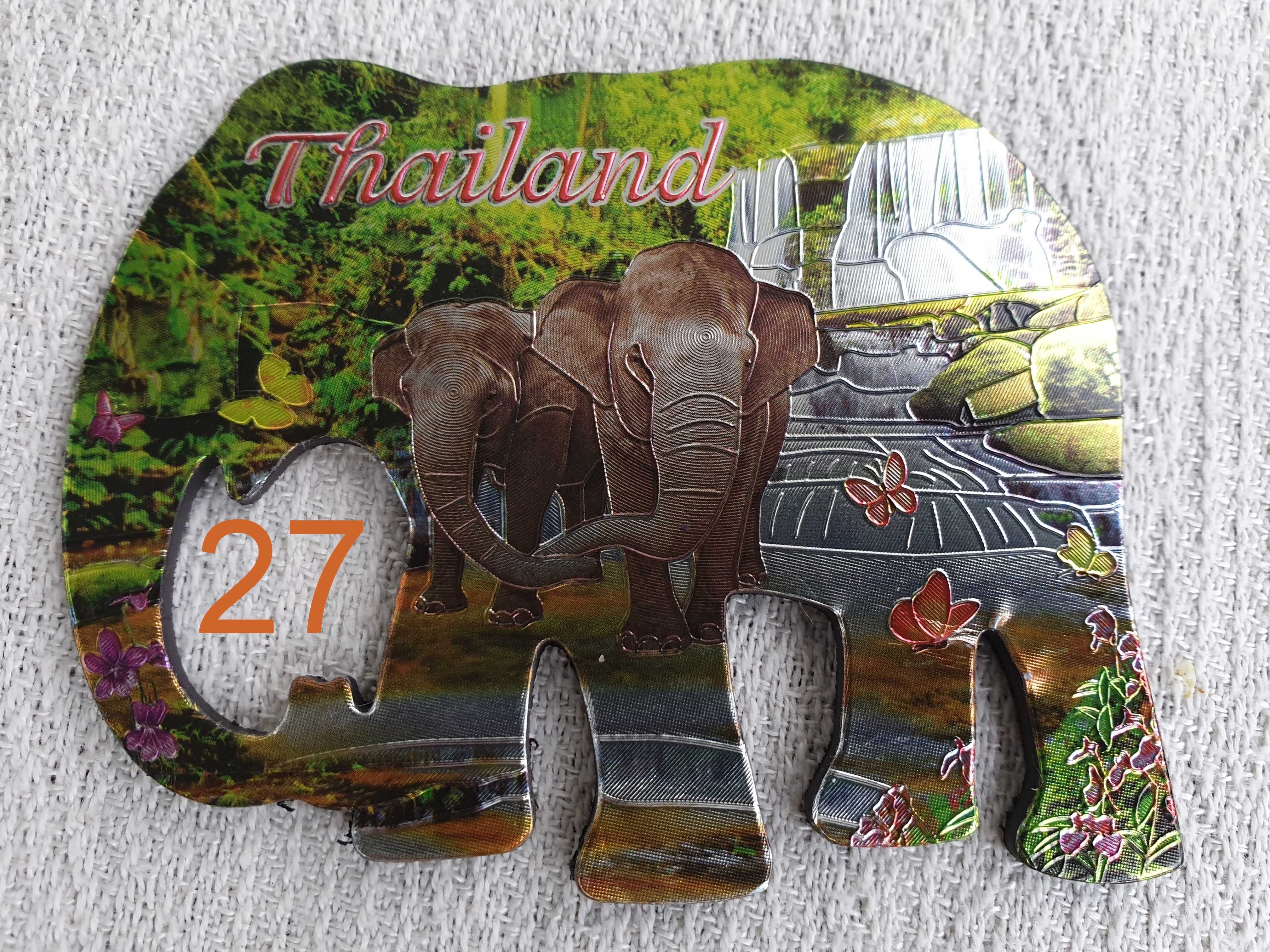 Tajlandia, Thailand - Magnes na lodówkę - wzór 27