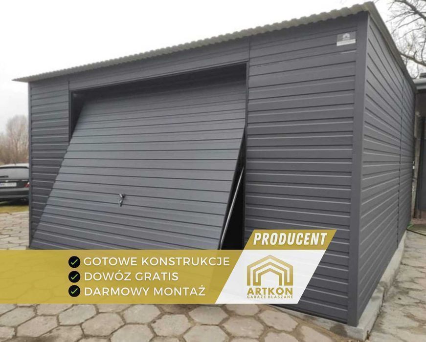Garaż blaszany | Garaz blaszany | Blaszak | Garaże blaszane Na wymiar
