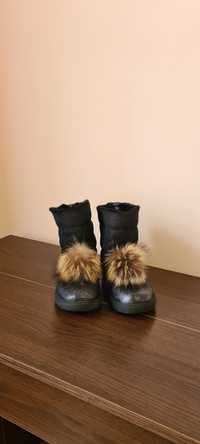 Угги для дівчинки , зимові черевики з пухом