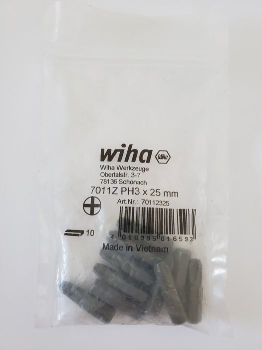 Bit Wiha PH3*25 mm