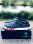Чоловічі шльопанці сабо Crocs крокси/синие мужские кроксы