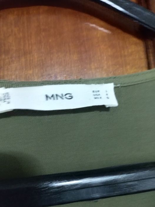 Vestido verde da mango tamanho m