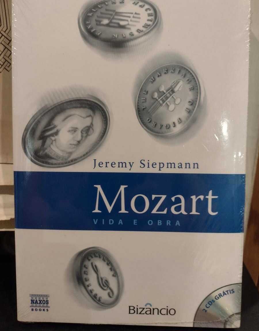 Mozart Vida e Obra - Jeremy Siepmann com Cd´s