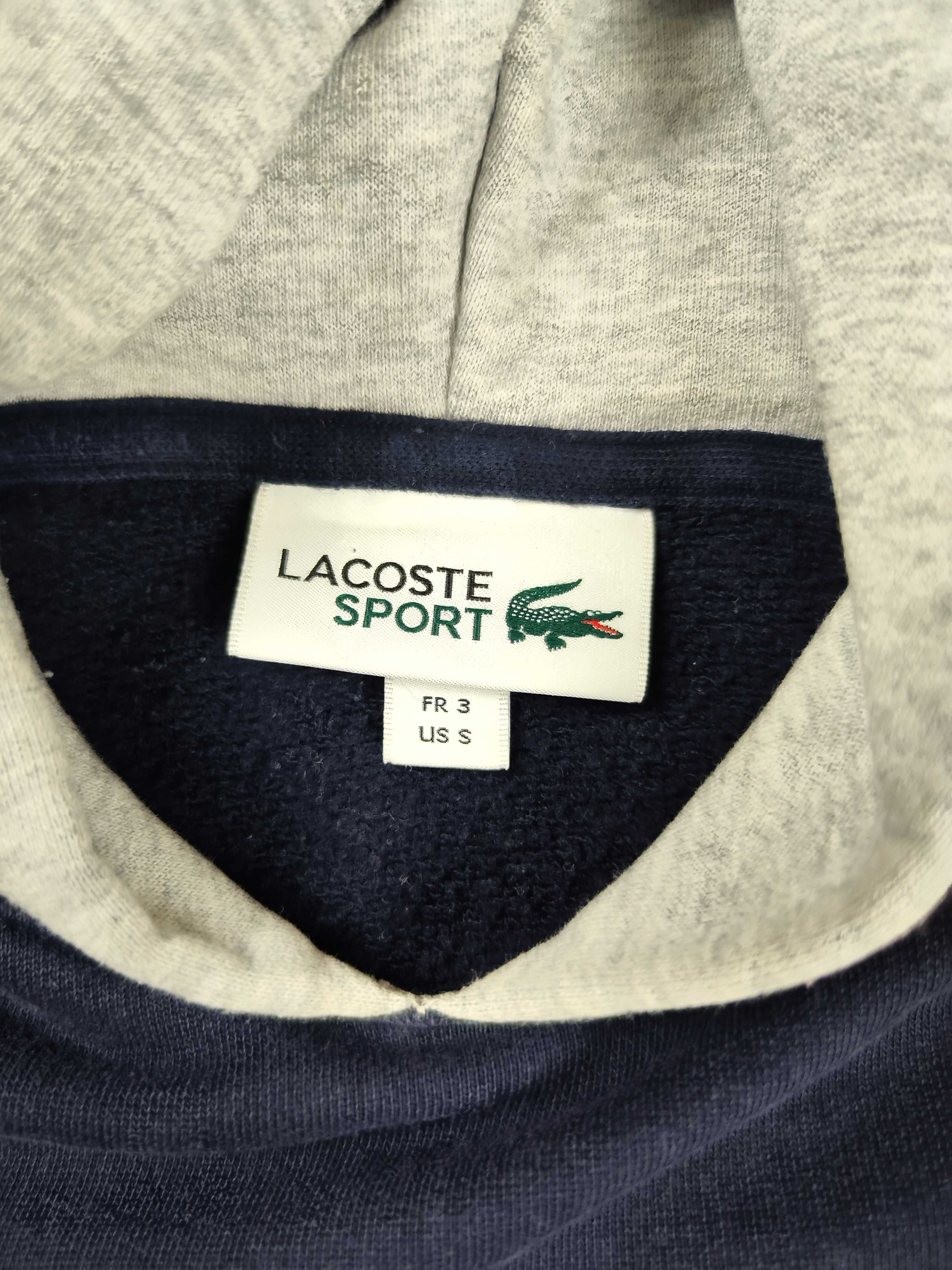 Bluza Lacoste boxy hoodie męska r. S