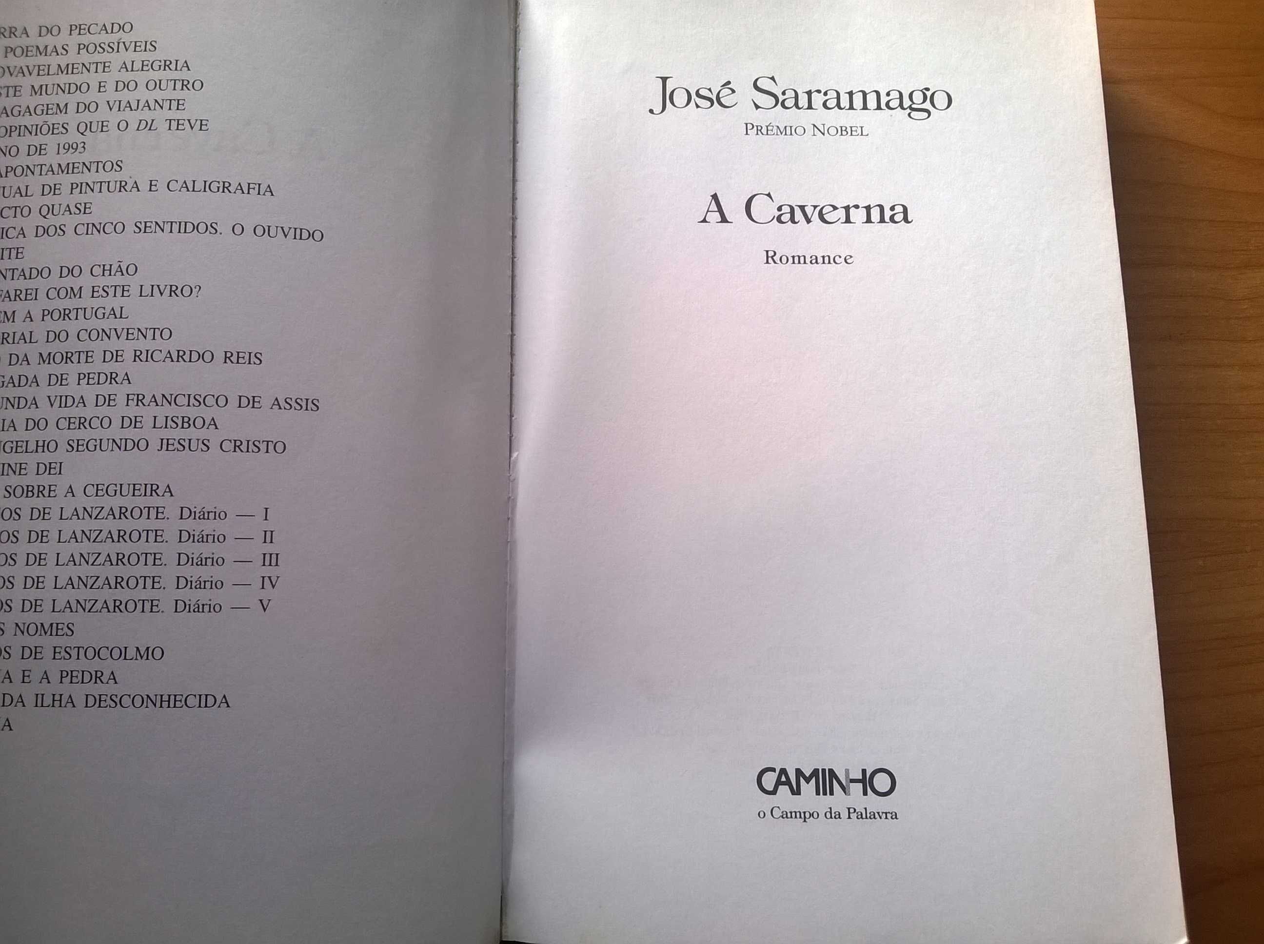 A Caverna (1.ª edição) - José Saramago