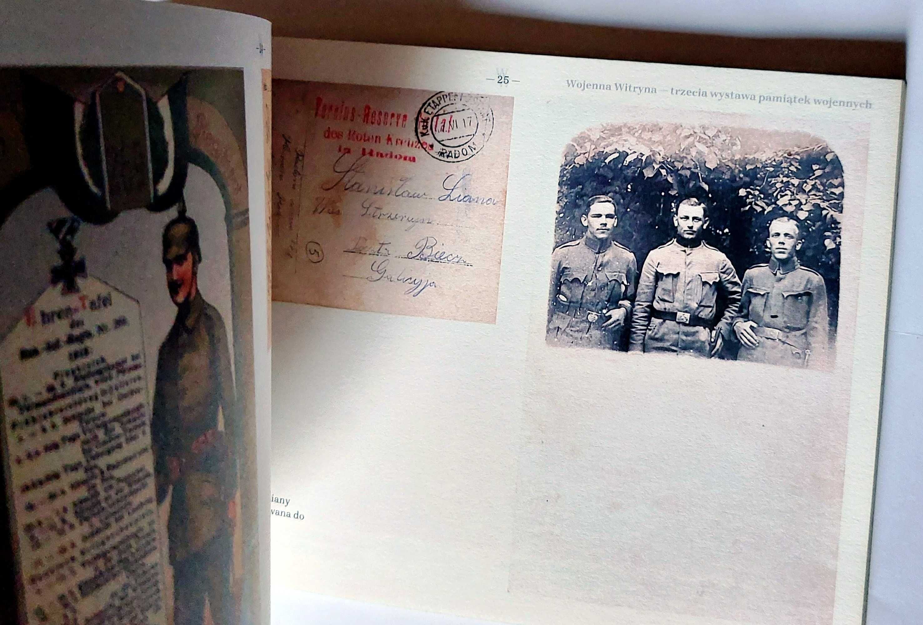 WOJENNA WITRYNA: trzecia wystawa pamiątek wojennych | książka