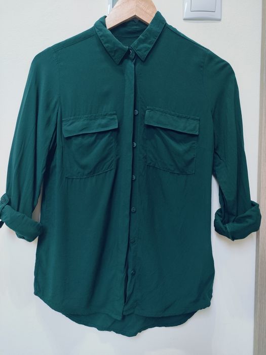 Koszulka damska butelkowa zieleń rozm. XS