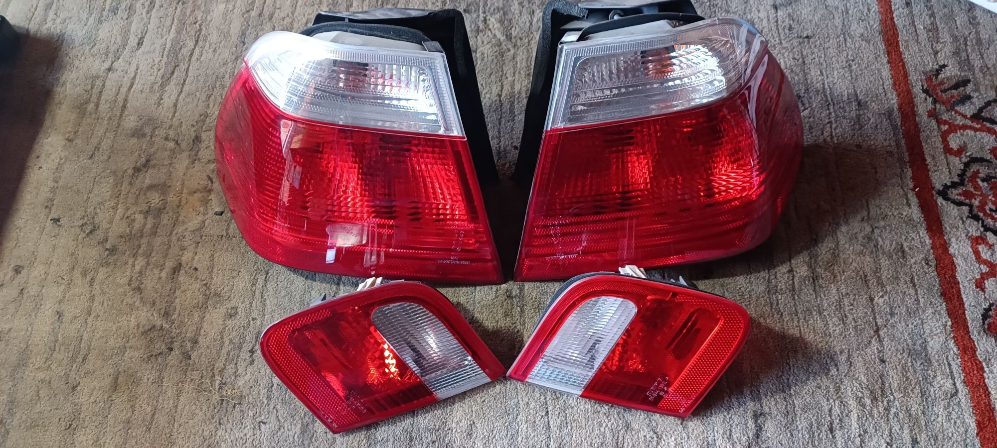 Farolins traseiros novos bmw E46 Sedan fase 1 desde 1998 até 2001