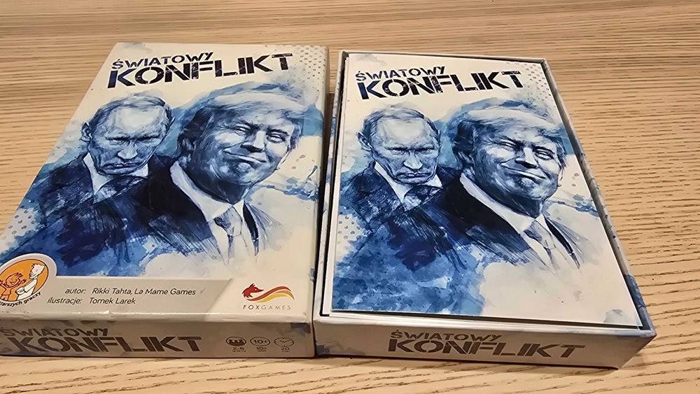 Światowy konflikt - gra Karciana