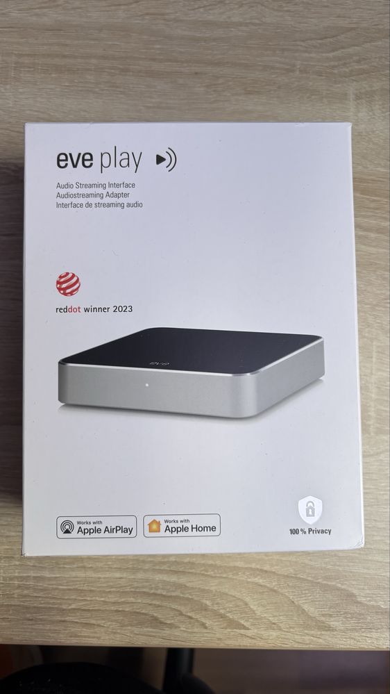 Eve play adapter audio interfejs do przesyłania dźwięku