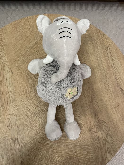 Maskotka słoń slonik szary miś pluszowy pluszak przytulanka
