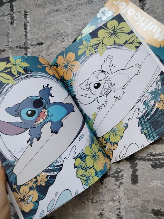 Zestaw kolorowanek Multicolor Stitch