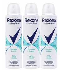 REXONA Shower Fresh Antyperspirant kobiet 3x150 ml