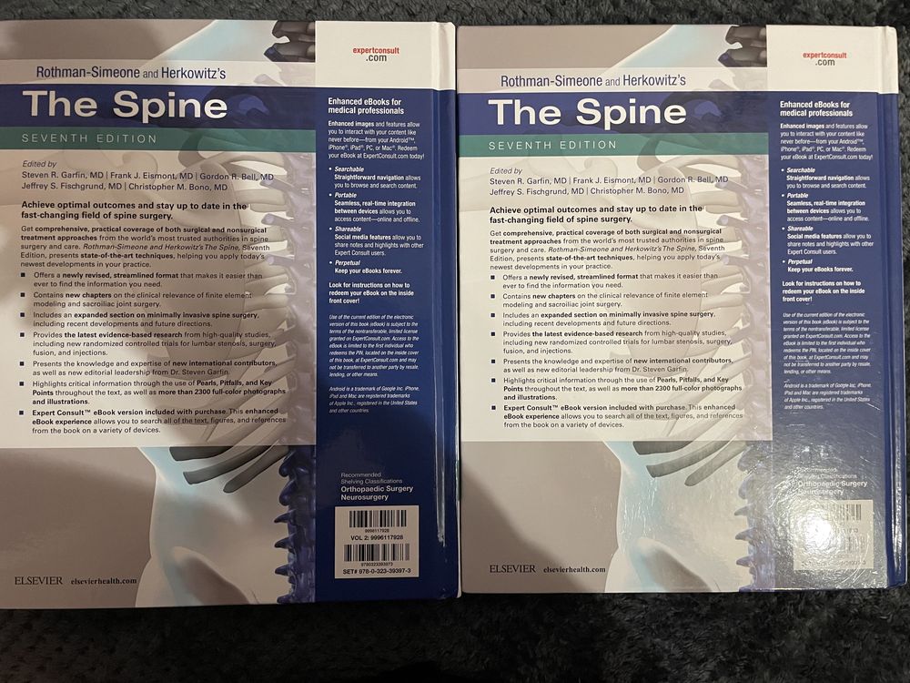 Rothman-Simeone and Herkowitz's The Spine, 2 Vol Set