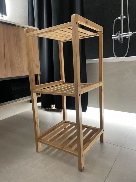 Bambusowa szafka łazienkowa stolik pomocniczy salon ikea