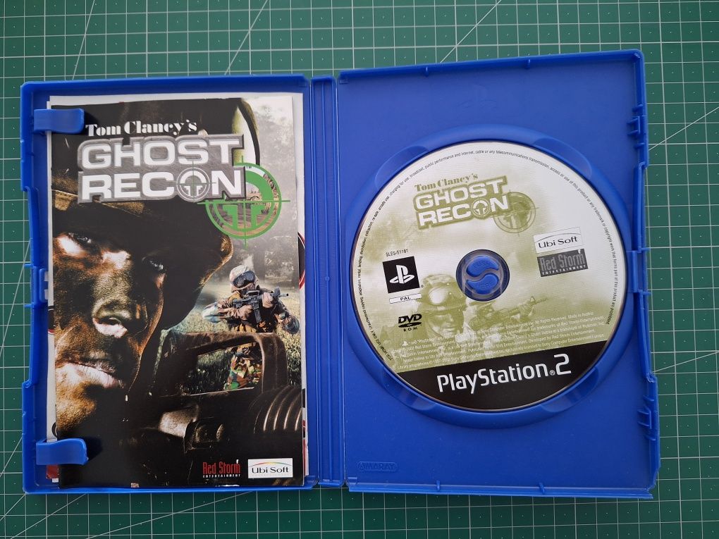 Jogos PS2 - Scarface, Mission Impossible e Ghost Recon.