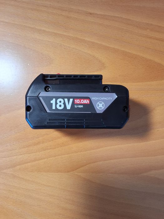 Bateria 18V 10Ah Li-ion – Compatível Milwaukee M18 – NOVA