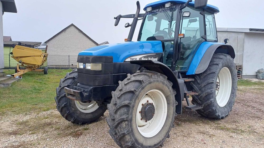 New Holland TM130 szybka skrzynia 50 km/h, pneumatyka