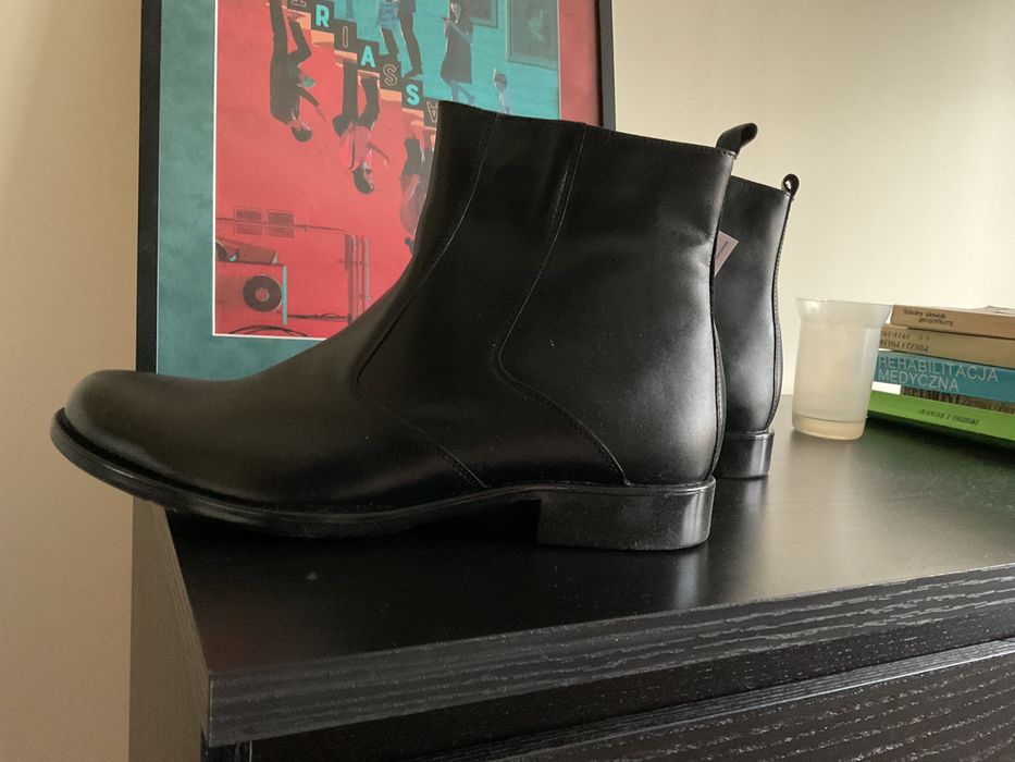 Buty męskie skórzane