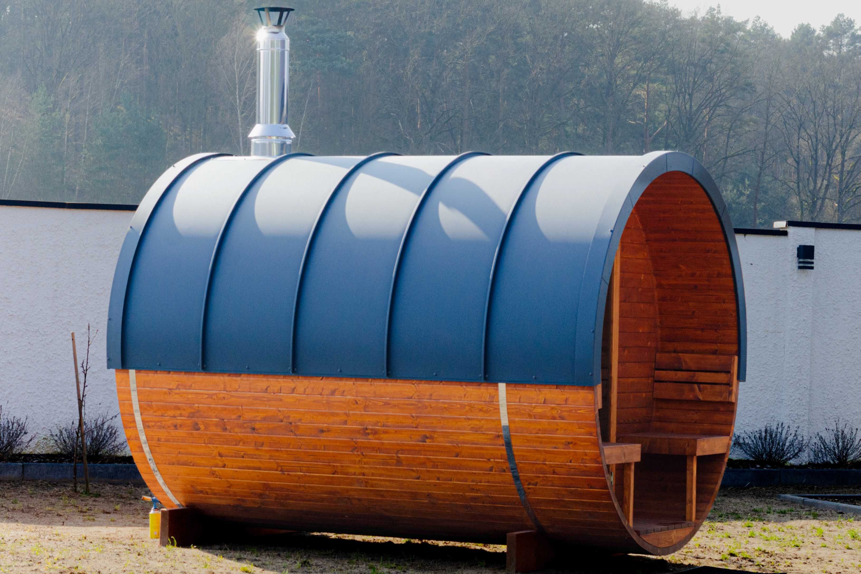 drewniana sauna rozmiar L