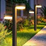 GEARLITE Lampa Solarne Zewnętrzne 2 w 1, 4 Szt., Super Jasne LED