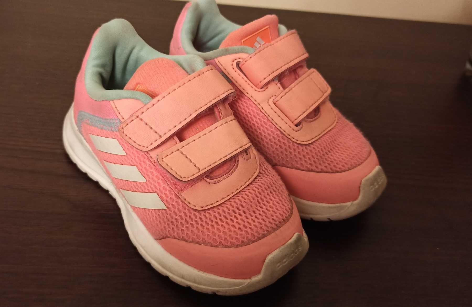 Buty Adidas różowe rzep r.22