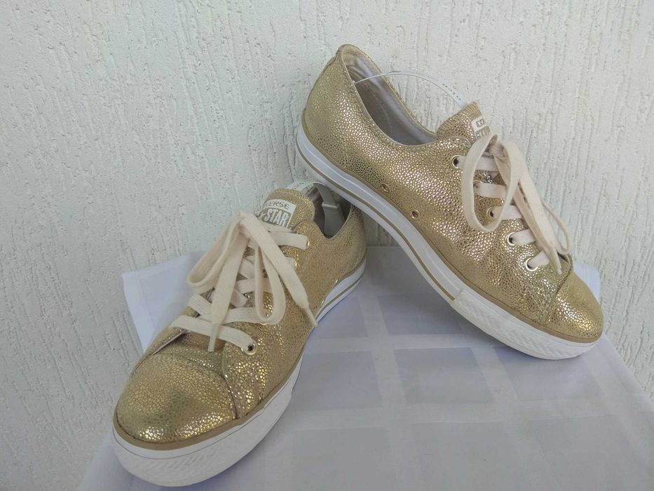 Кеди кожанние converse all star р. 37.5