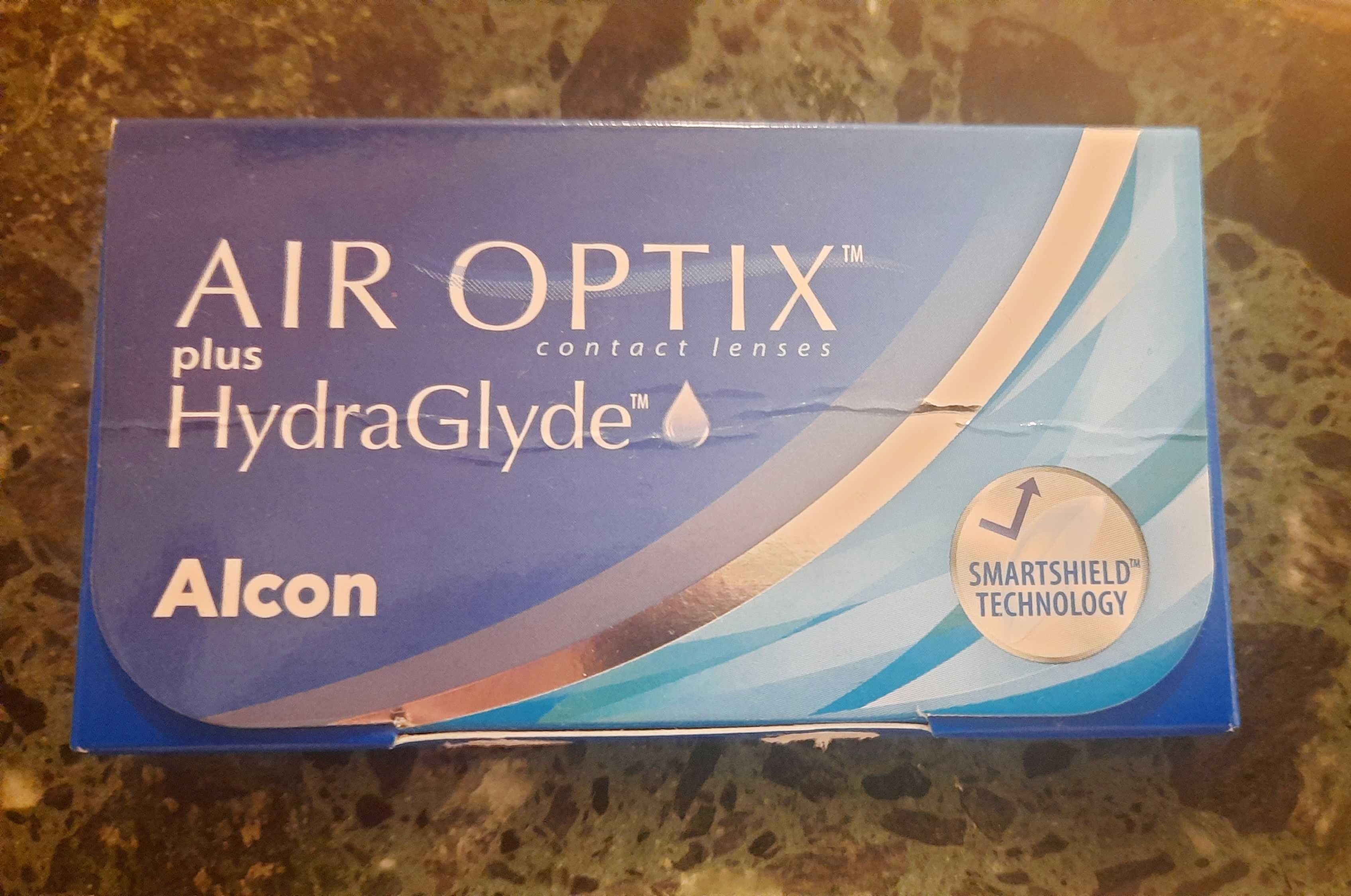 Soczewki Air Optix Hydraglyde 5 sztuk  moc +6,5