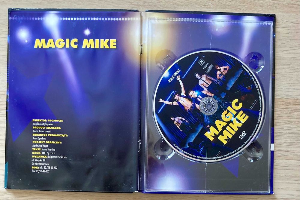 Filmy DVD -Fighting, Magic Mike, Uprowadzona. Sensacja