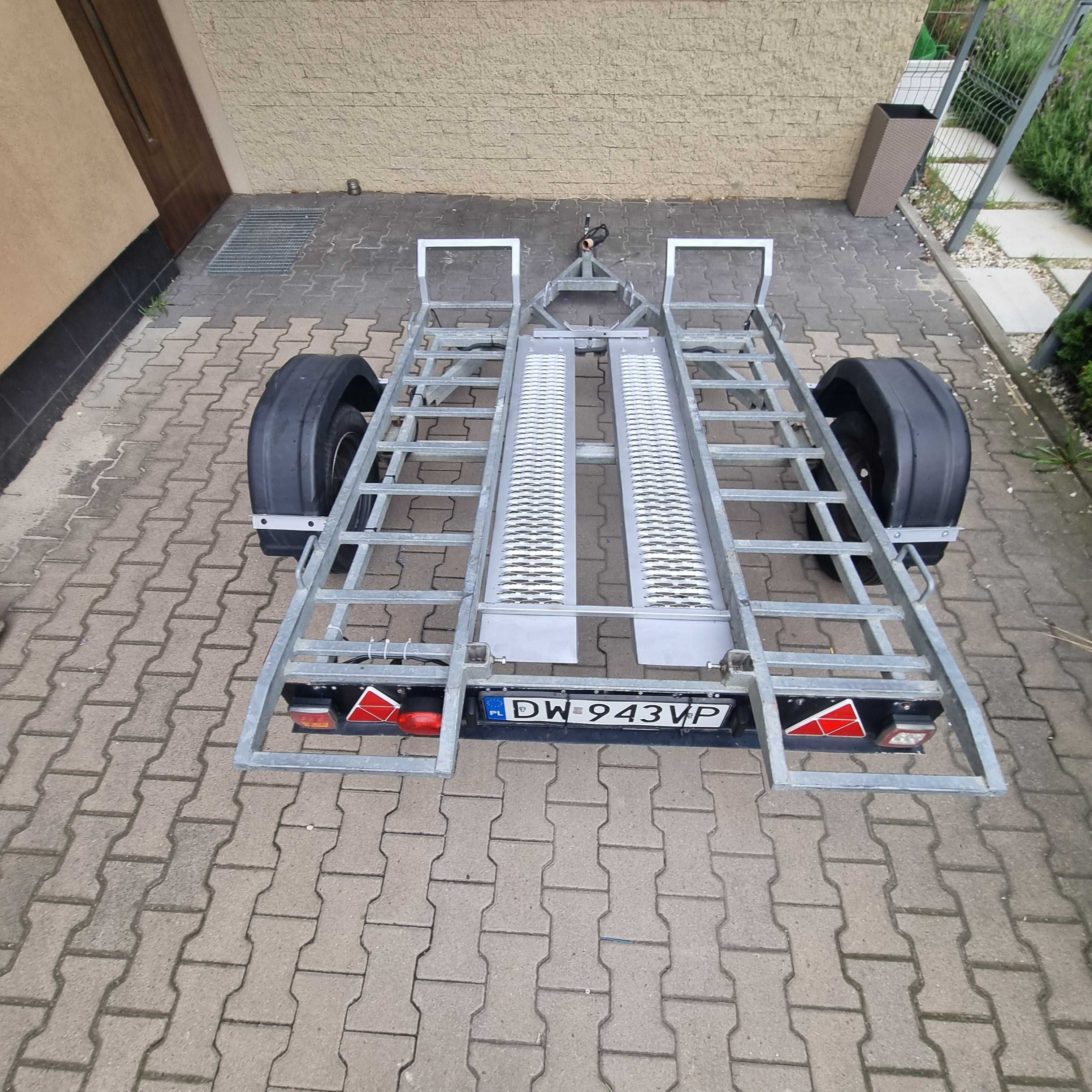 Przyczepa przyczepka lekka  quad traktorek motory