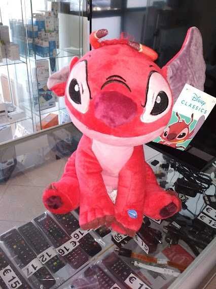 Peluche Lilo e Stitch LEROY 30cm com som