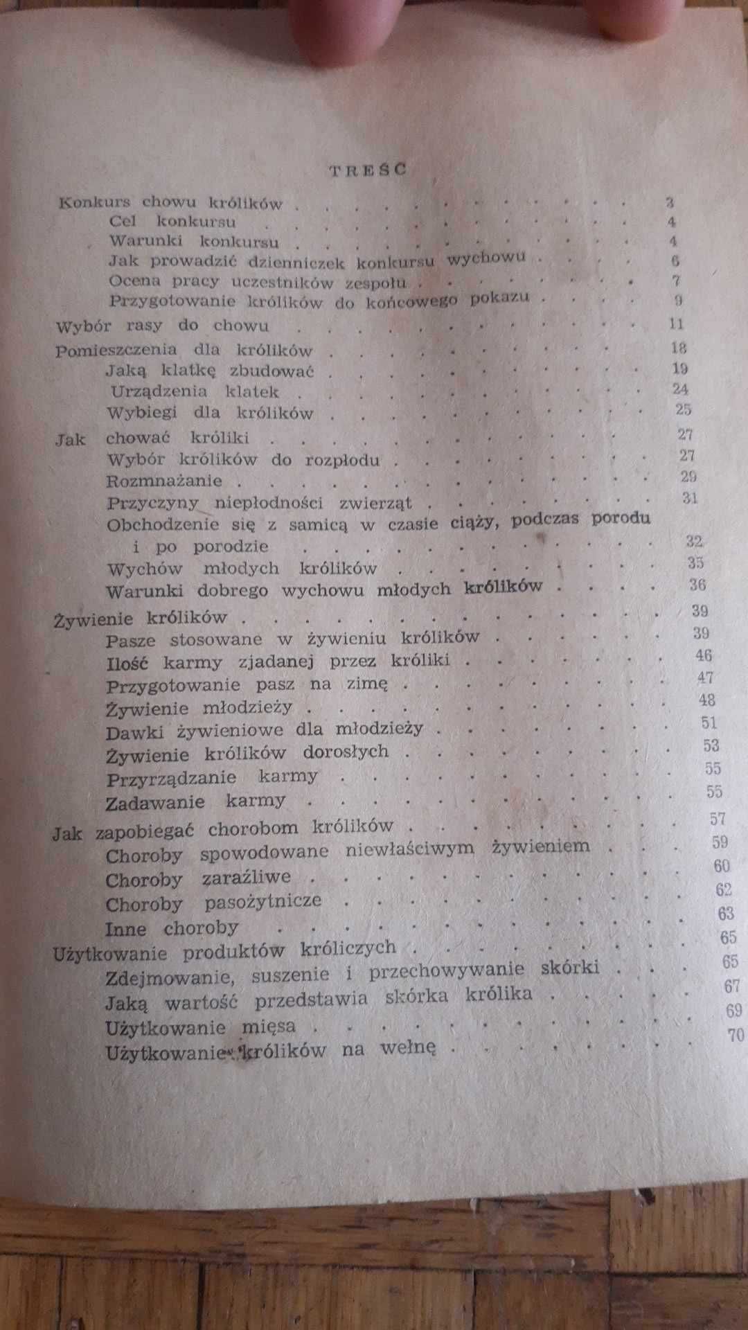 J. Szklarzewicz - Wychów królików.  PWRiL, 1960 r.