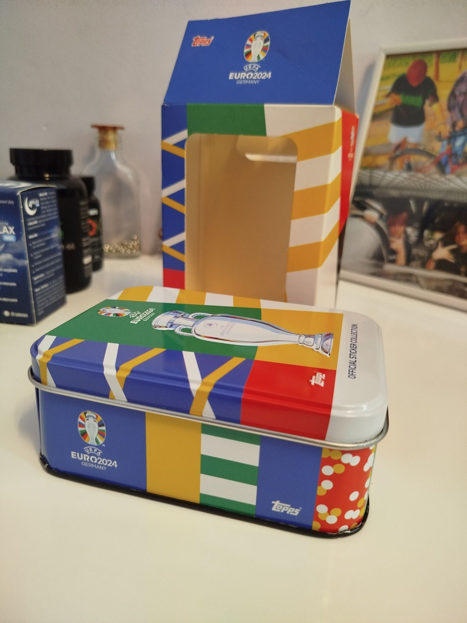 Puszka na naklejki EURO 2024 Topps
